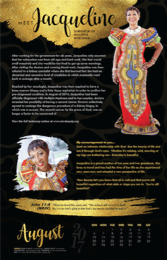 2017 Raw Beauty Calendar - Image 3