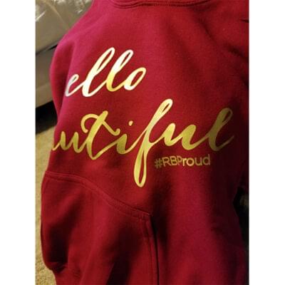 Youth Gold Foil Hoodie Sweatshirt Collection