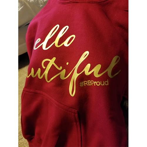 Gold Foil Hoodie Sweatshirt Collection - Image 2