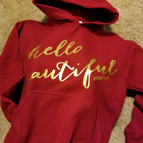 Gold Foil Hoodie Sweatshirt Collection