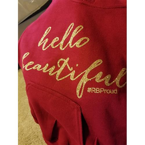 Gold Glitter Hoodie Sweatshirt Collection - Image 2