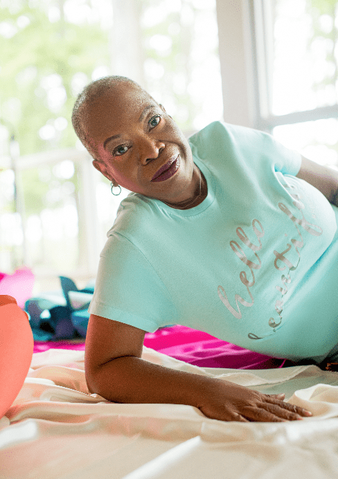 Celadon Women's Tee, Silver Foil